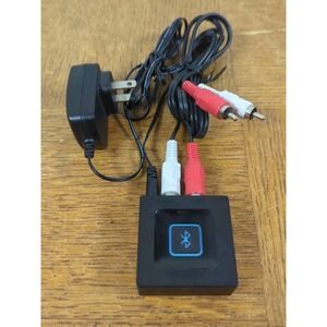 Logitech Bluetooth Audio Adapter‎ Receiver S-00144 / 880-000451 w/ cables TESTED